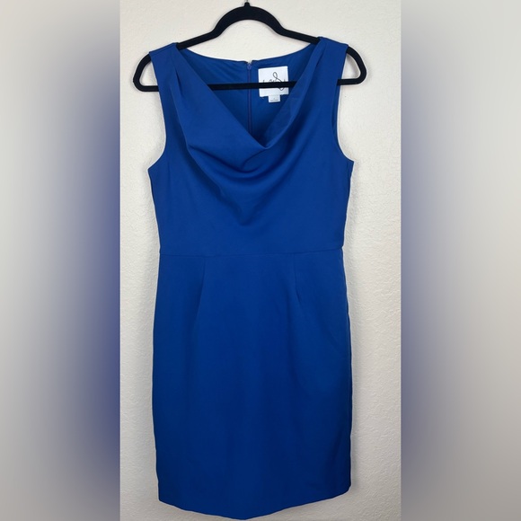 Sam Edelman Sleeveless Royal Blue Dress - Picture 1 of 5